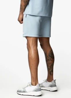 Shorts<Gym King Box Logo Short Ashley Blue