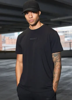T-Shirts<Gym King Box Logo Tee Black