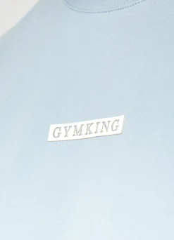 Twin Sets<Gym King Box Logo Tee Ashley Blue