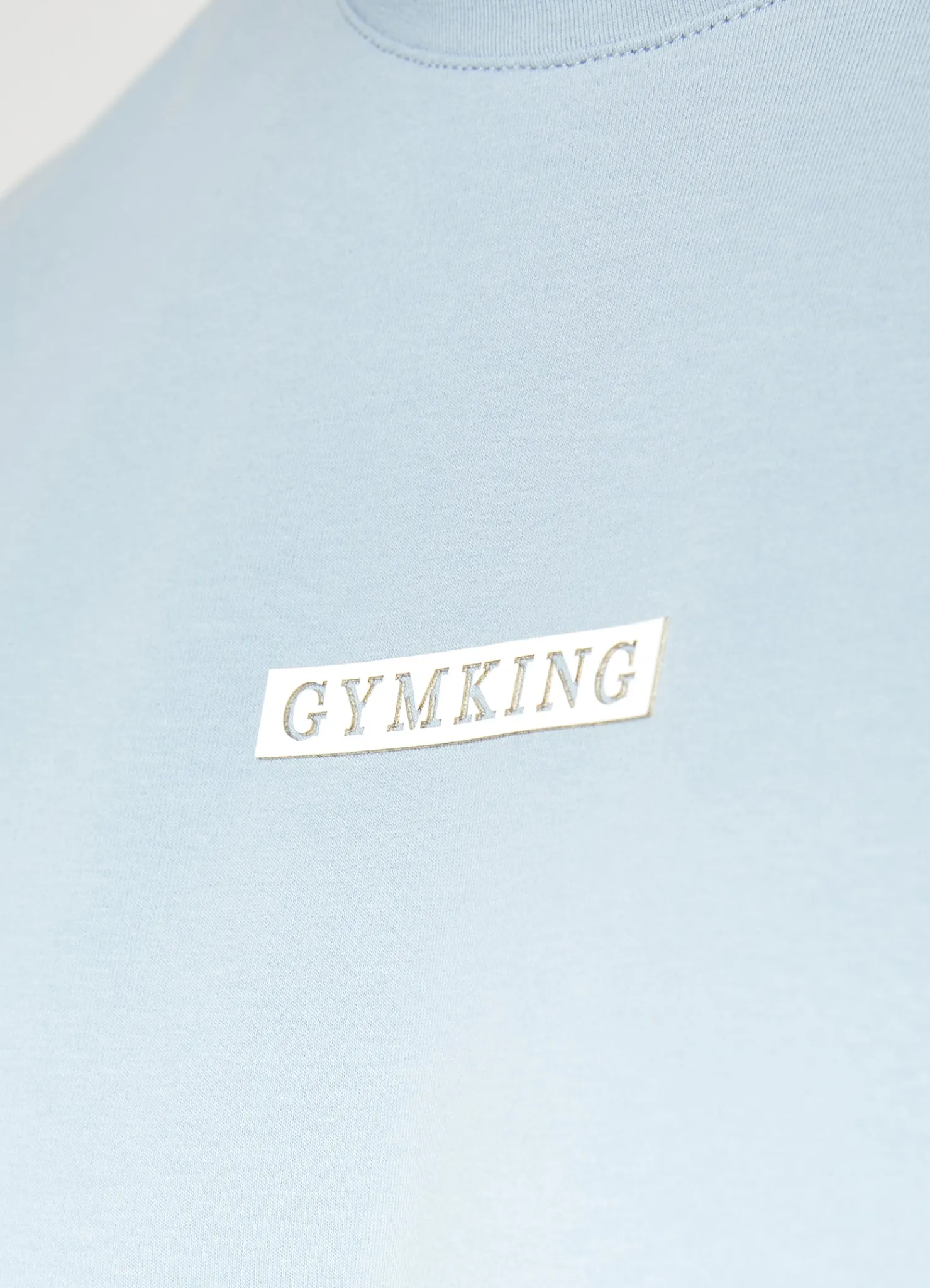 Twin Sets<Gym King Box Logo Tee Ashley Blue