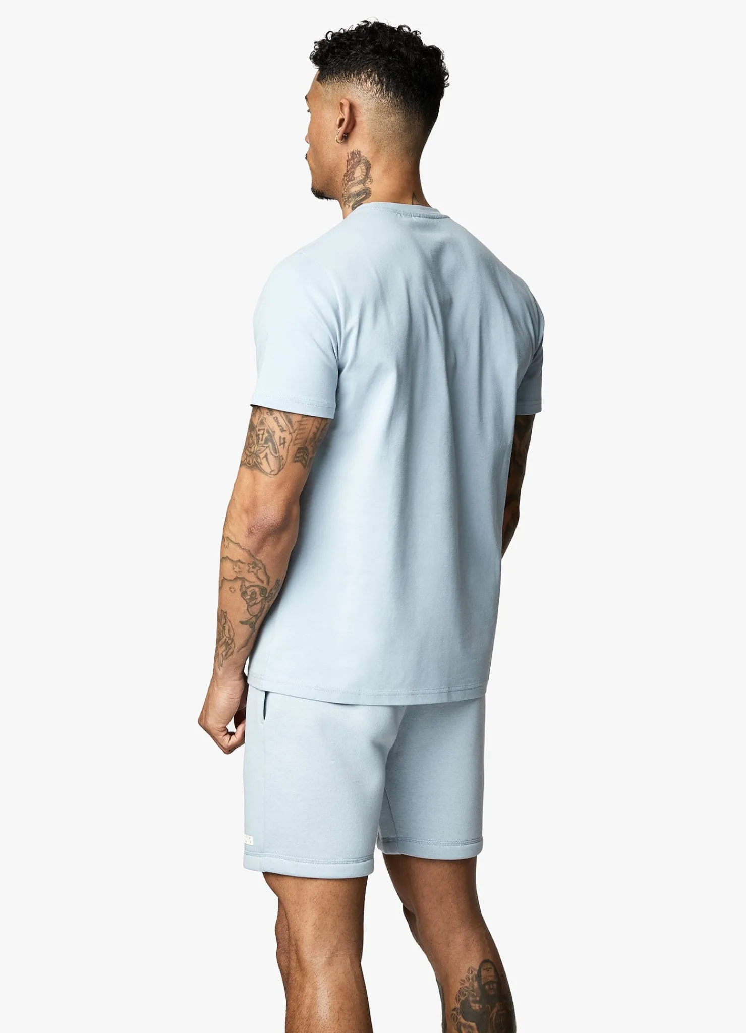 Twin Sets<Gym King Box Logo Tee Ashley Blue