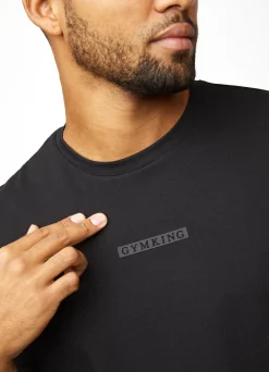 T-Shirts<Gym King Box Logo Tee Black