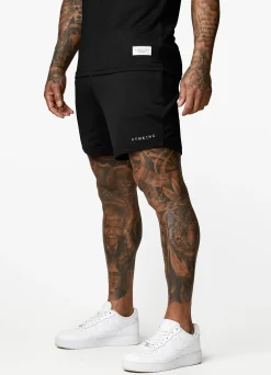 Shorts<Gym King Brooklyn Mesh Short Black