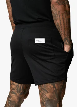 Shorts<Gym King Brooklyn Mesh Short Black