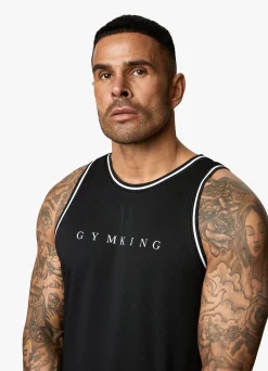 Twin Sets<Gym King Brooklyn Mesh Vest Black