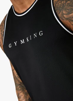 Twin Sets<Gym King Brooklyn Mesh Vest Black