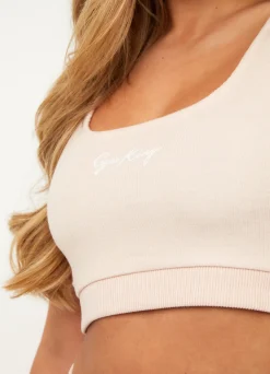Tops & T-Shirts<Gym King Comfort Scoop Vest Soft Peach
