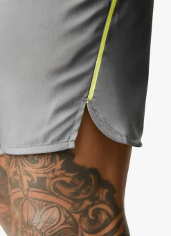 Shorts<Gym King Contrast Flex Short Fossil Grey