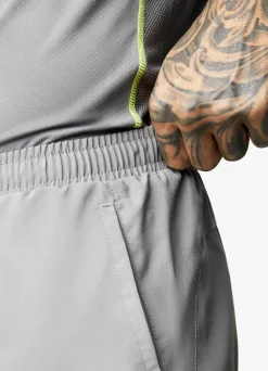 Shorts<Gym King Contrast Flex Short Fossil Grey