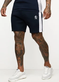 Twin Sets<Gym King Contrast Panel Short Navy/White