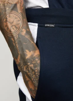 Twin Sets<Gym King Contrast Panel Short Navy/White