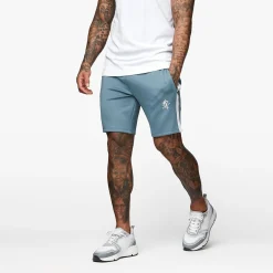 Shorts<Gym King Core Plus Poly Short Smoke Blue/White