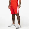 Shorts<Gym King Core Plus Poly Short Chilli Red