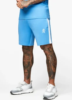 Shorts<Gym King Core Plus Poly Short Azure Blue