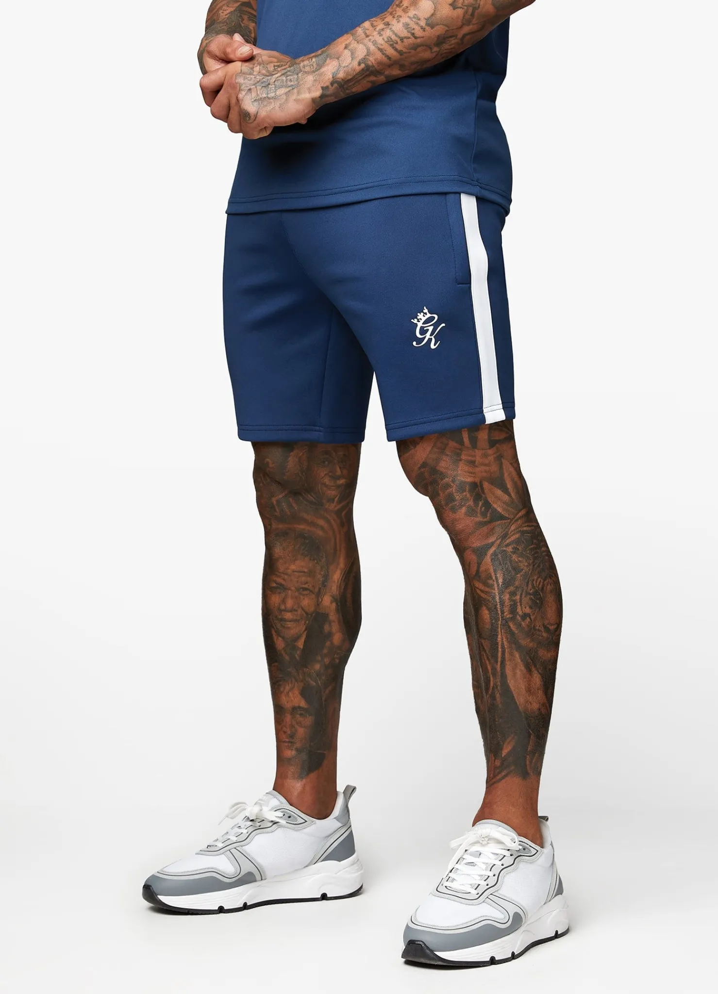 Shorts<Gym King Core Plus Poly Short Moonlight Blue