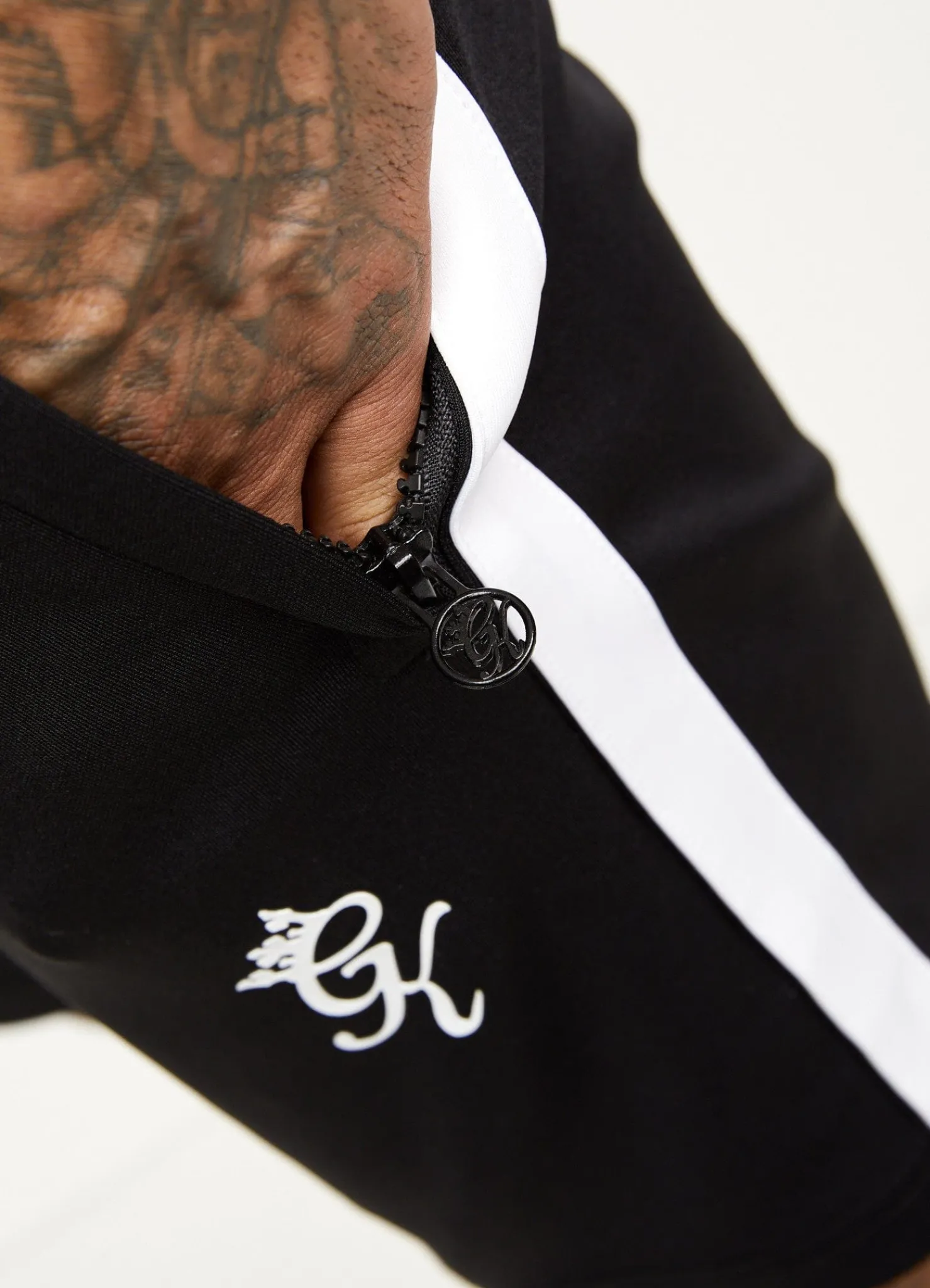 Shorts<Gym King Core Plus Poly Short Black