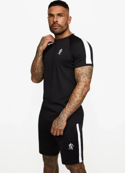 T-Shirts<Gym King Core Plus Poly Tee Black