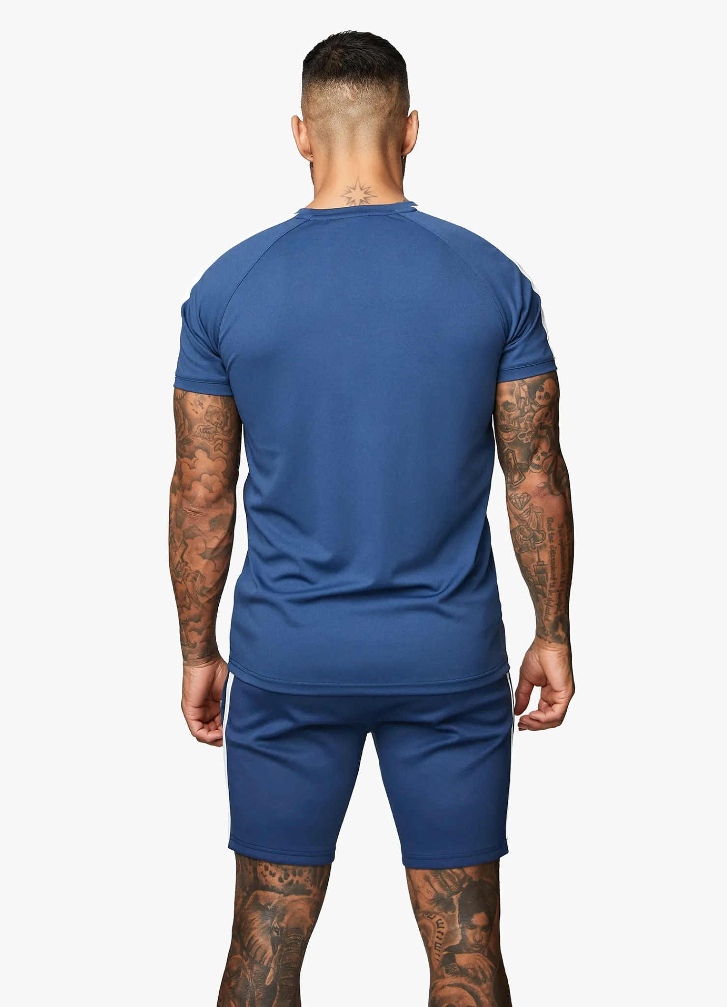 Twin Sets<Gym King Core Plus Poly Tee Moonlight Blue