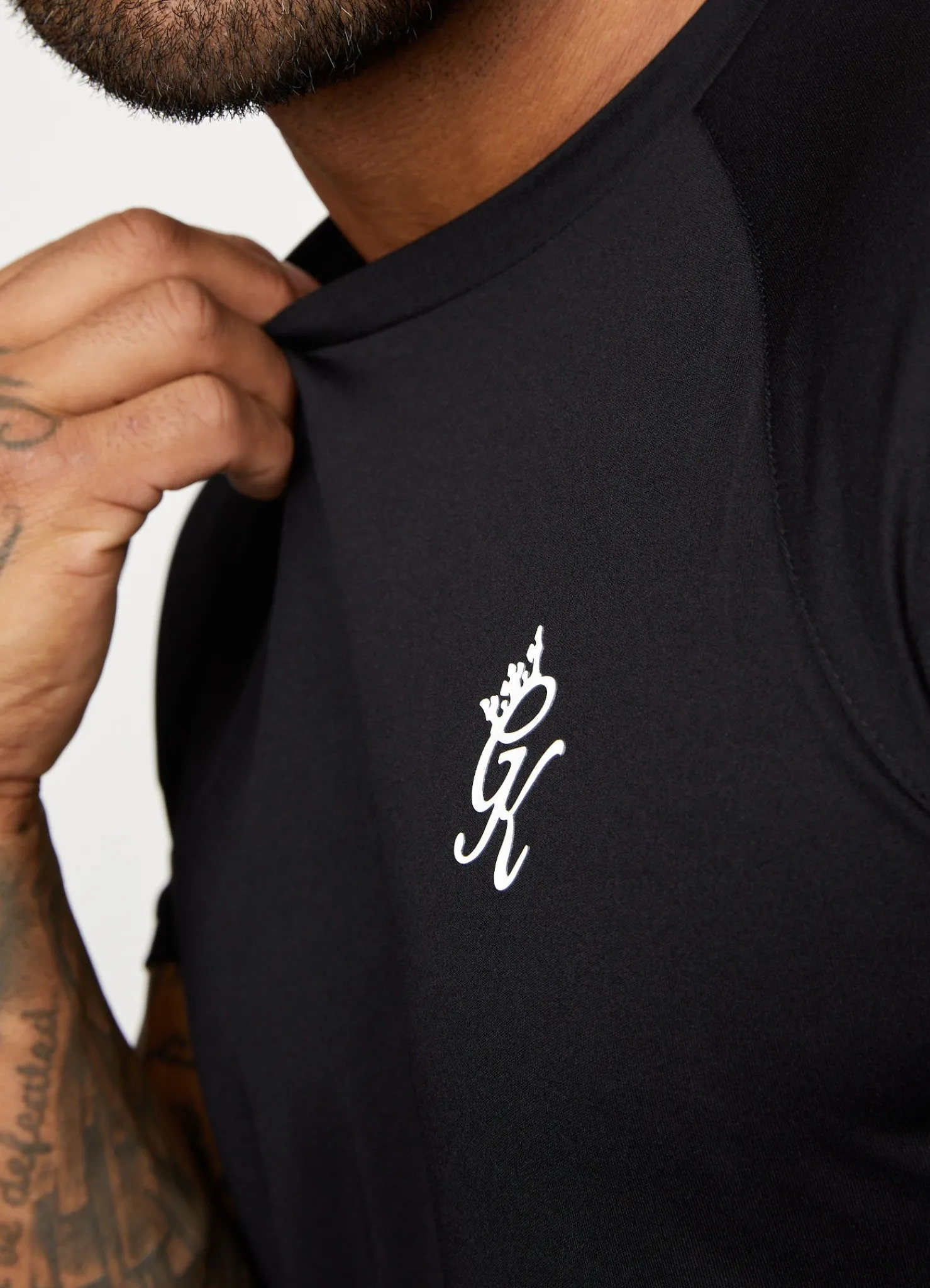 Twin Sets<Gym King Core Plus Poly Tee Black