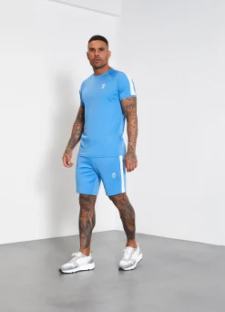 Twin Sets<Gym King Core Plus Poly Tee Azure Blue