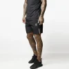 Shorts<Gym King Debossed Victory Short 6.5" Black