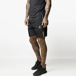 Shorts<Gym King Debossed Victory Short 6.5" Black