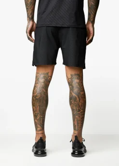 Gymwear<Gym King Debossed Victory Short 6.5" Black