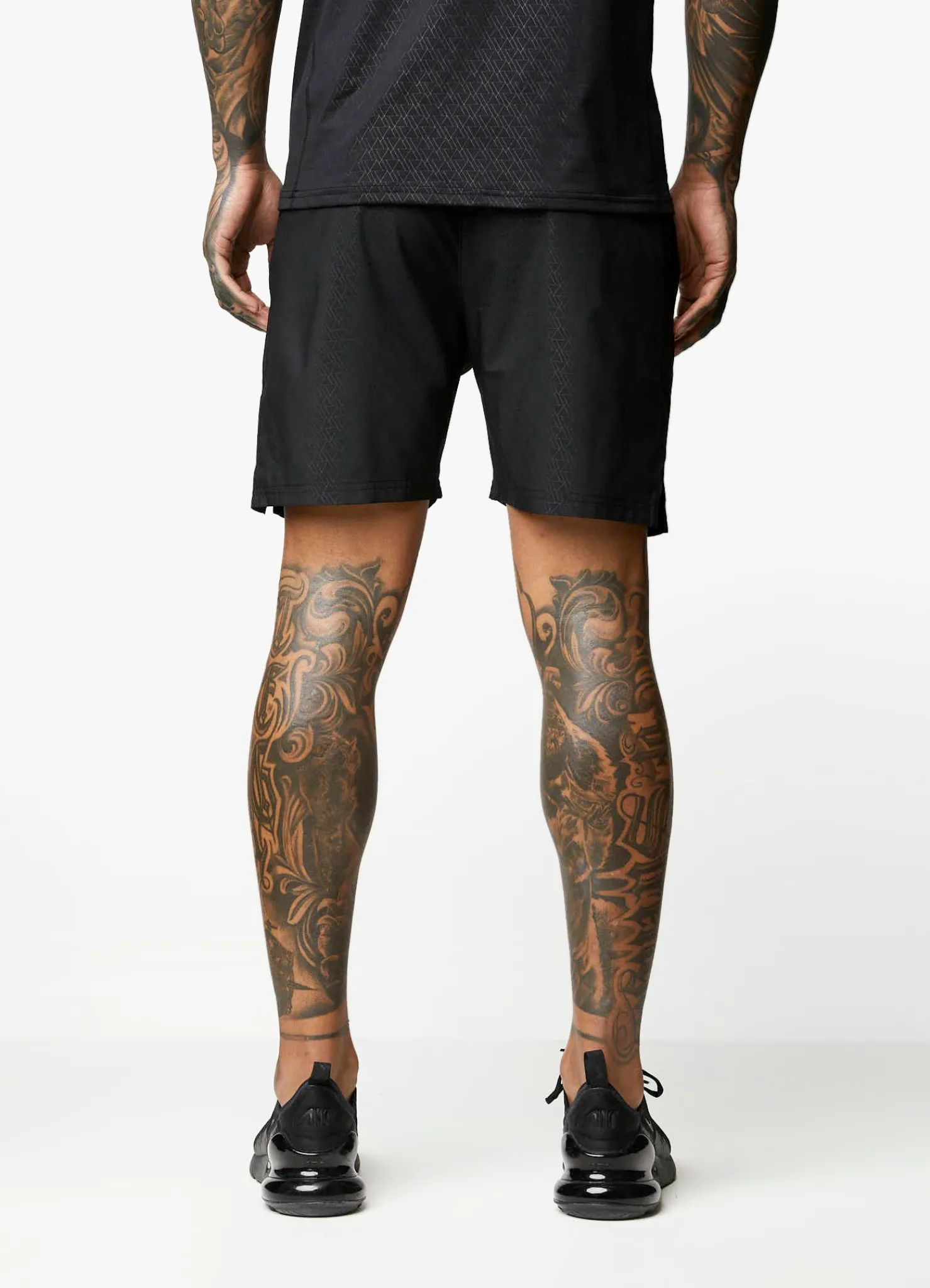 Gymwear<Gym King Debossed Victory Short 6.5" Black
