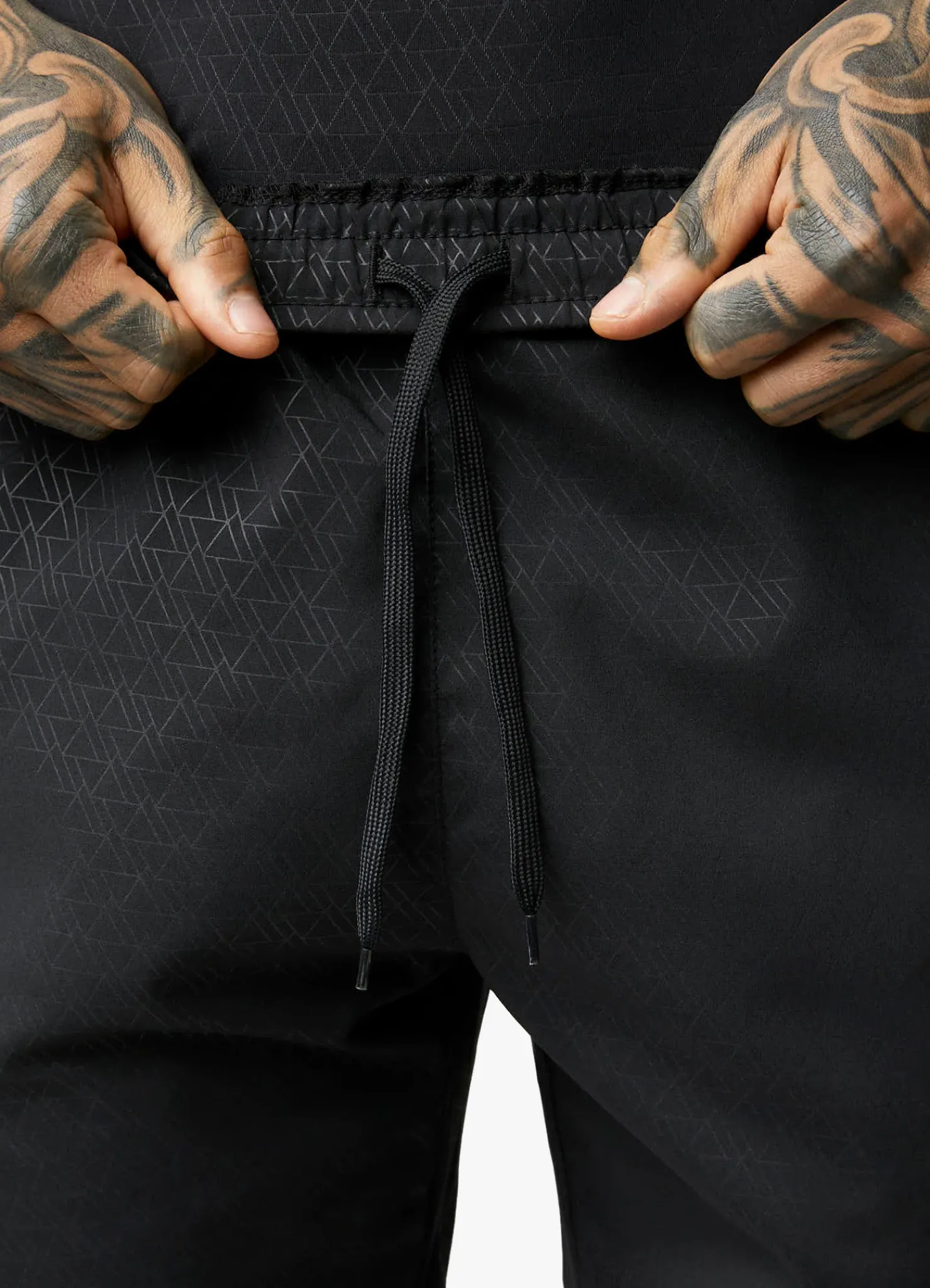 Gymwear<Gym King Debossed Victory Short 6.5" Black