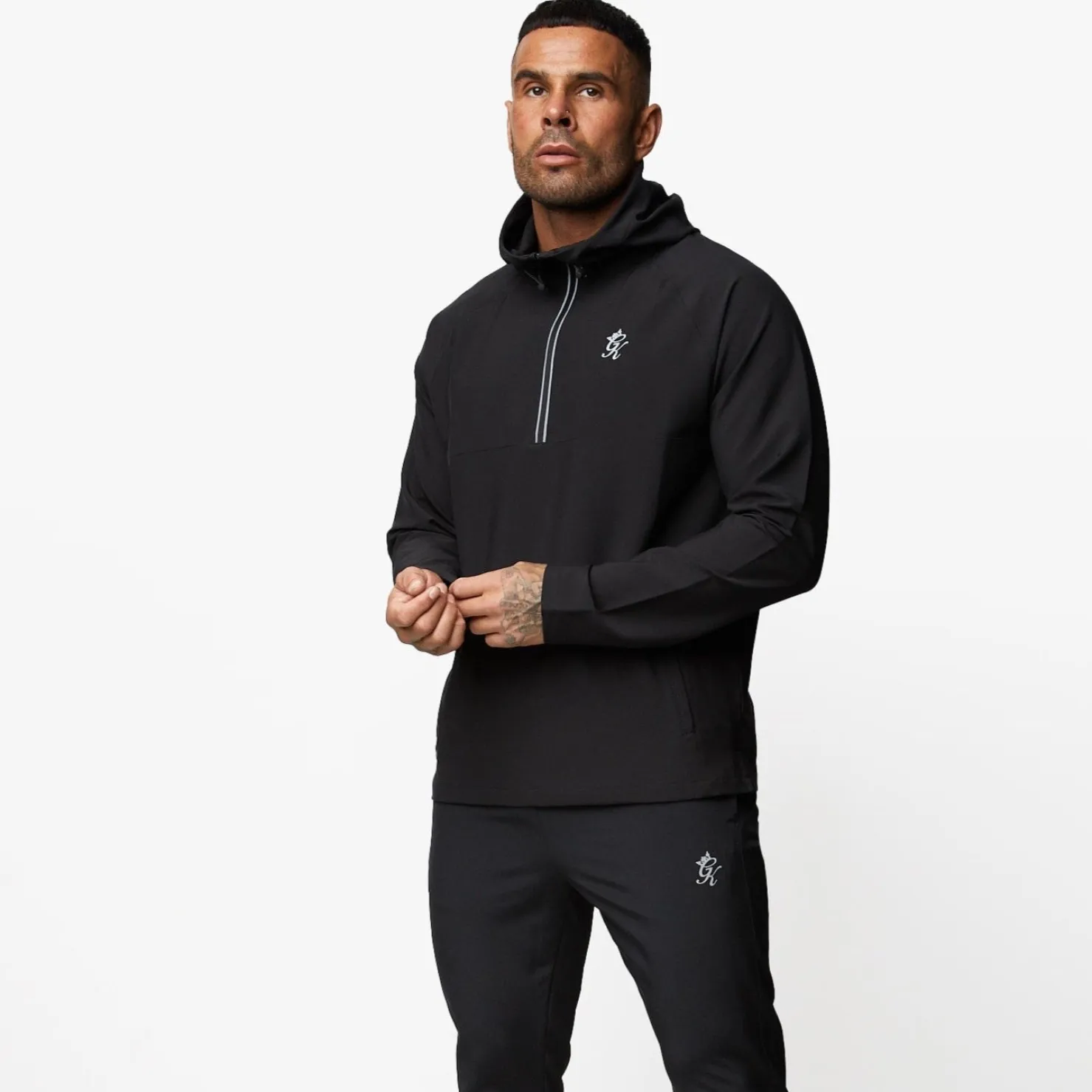 Tracksuit Tops<Gym King Deflect Overhead Black