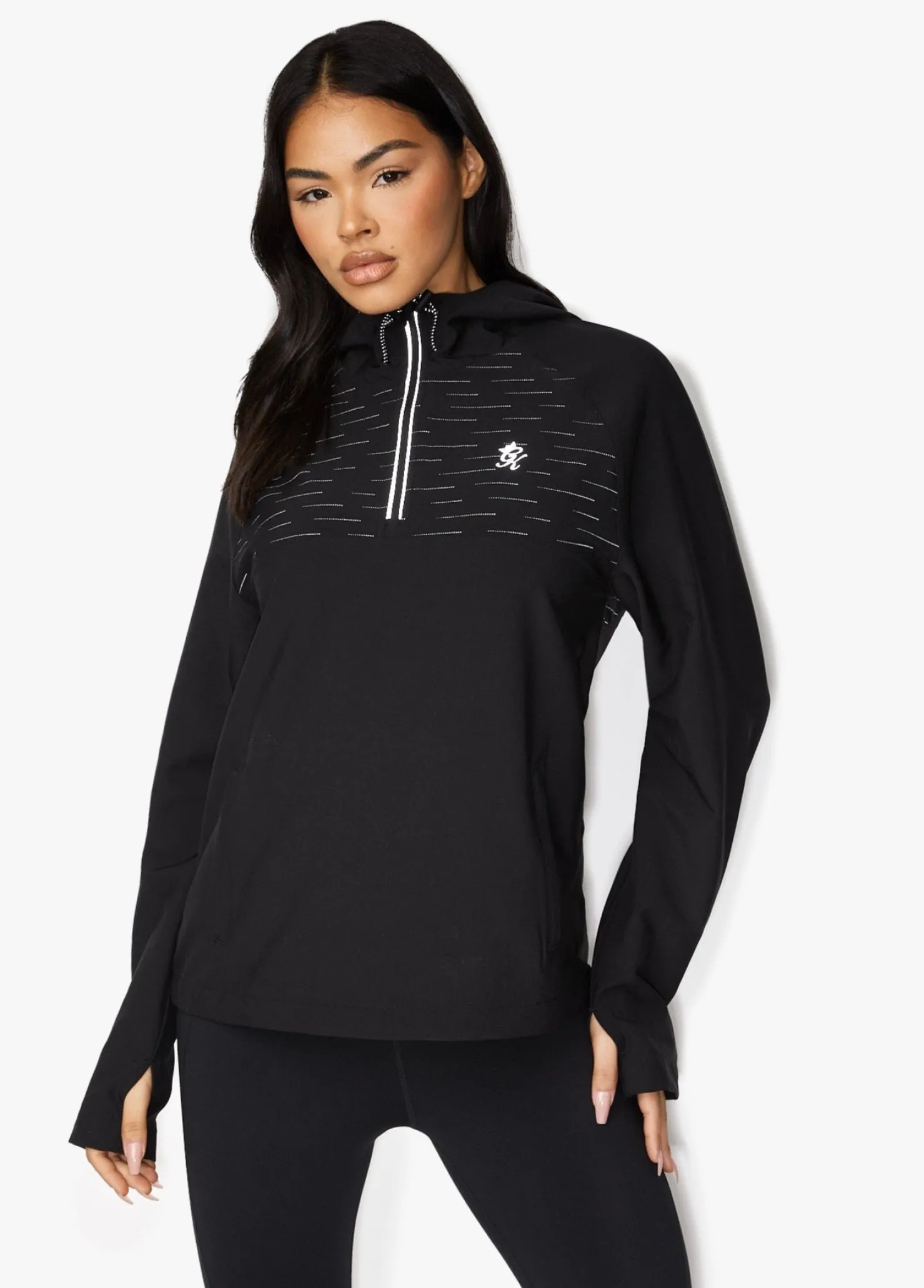Gymwear<Gym King Deflect Overhead Jacket Black