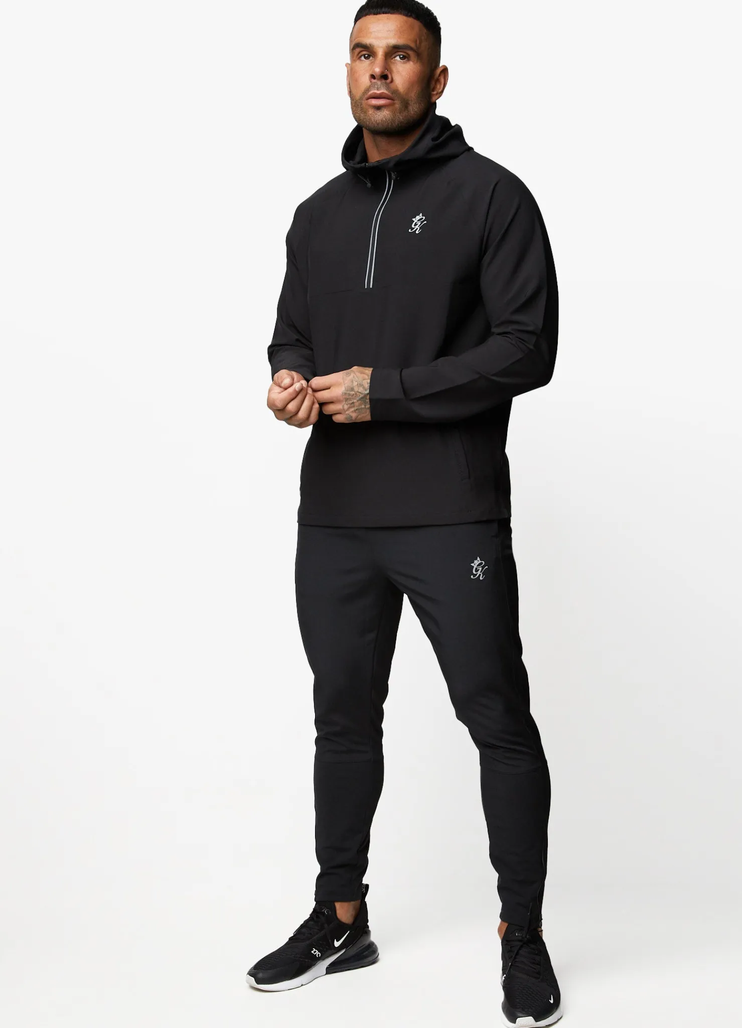 Tracksuits<Gym King Deflect Overhead Tracksuit Black