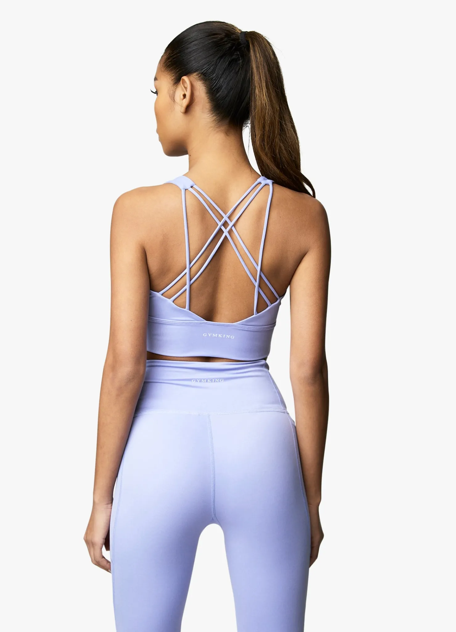 Gymwear<Gym King Dominate Sports Bra Lilac Orchid