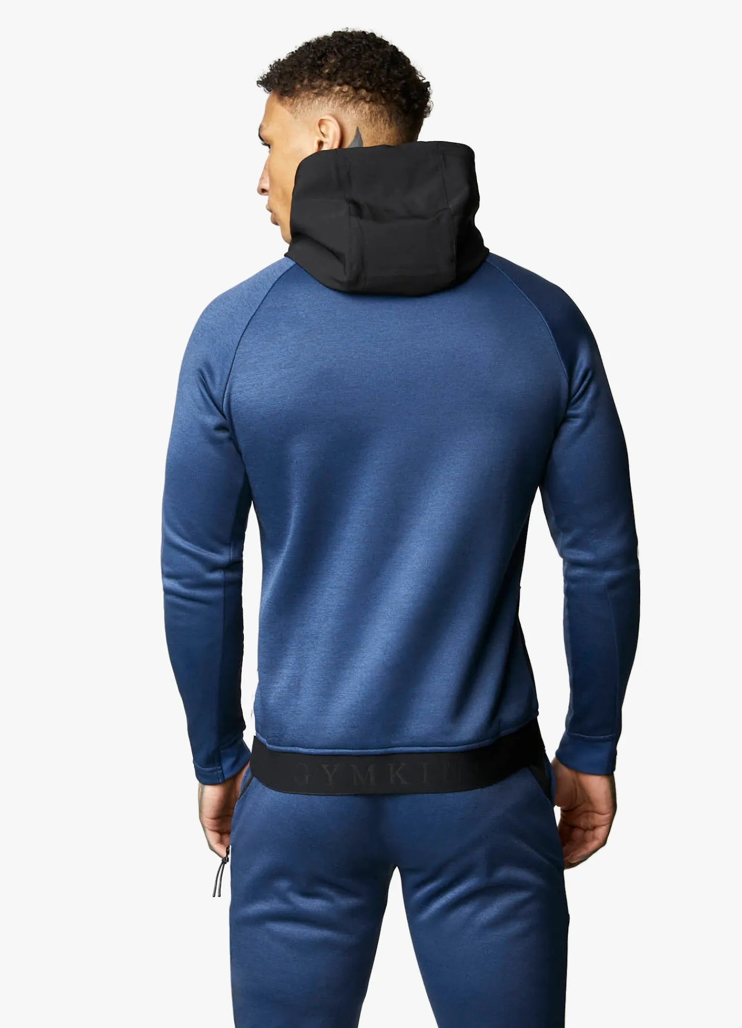 Tracksuit Tops<Gym King Endurance Full Zip Hood Navy/Black