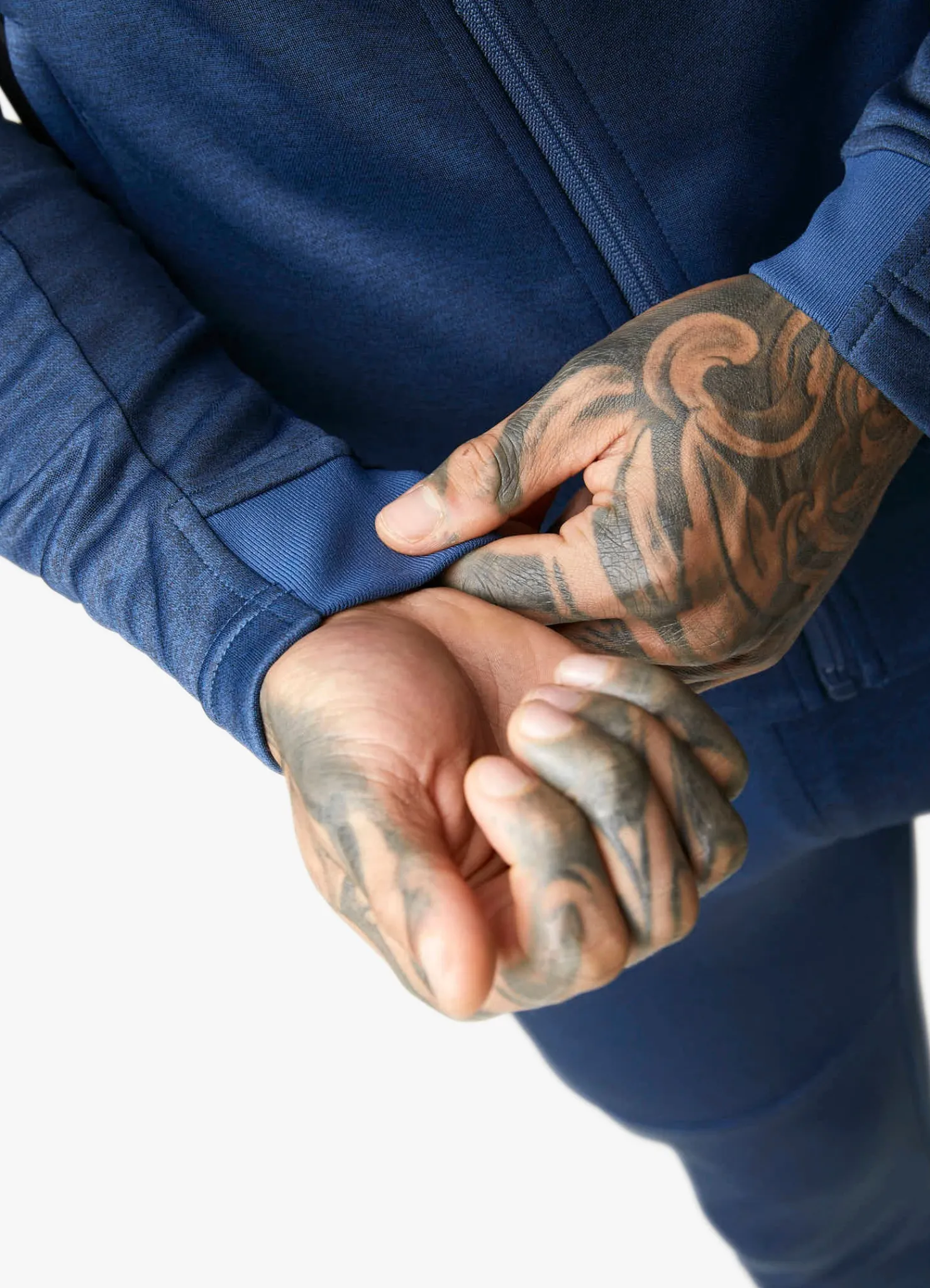 Tracksuit Tops<Gym King Endurance Full Zip Hood Navy/Black