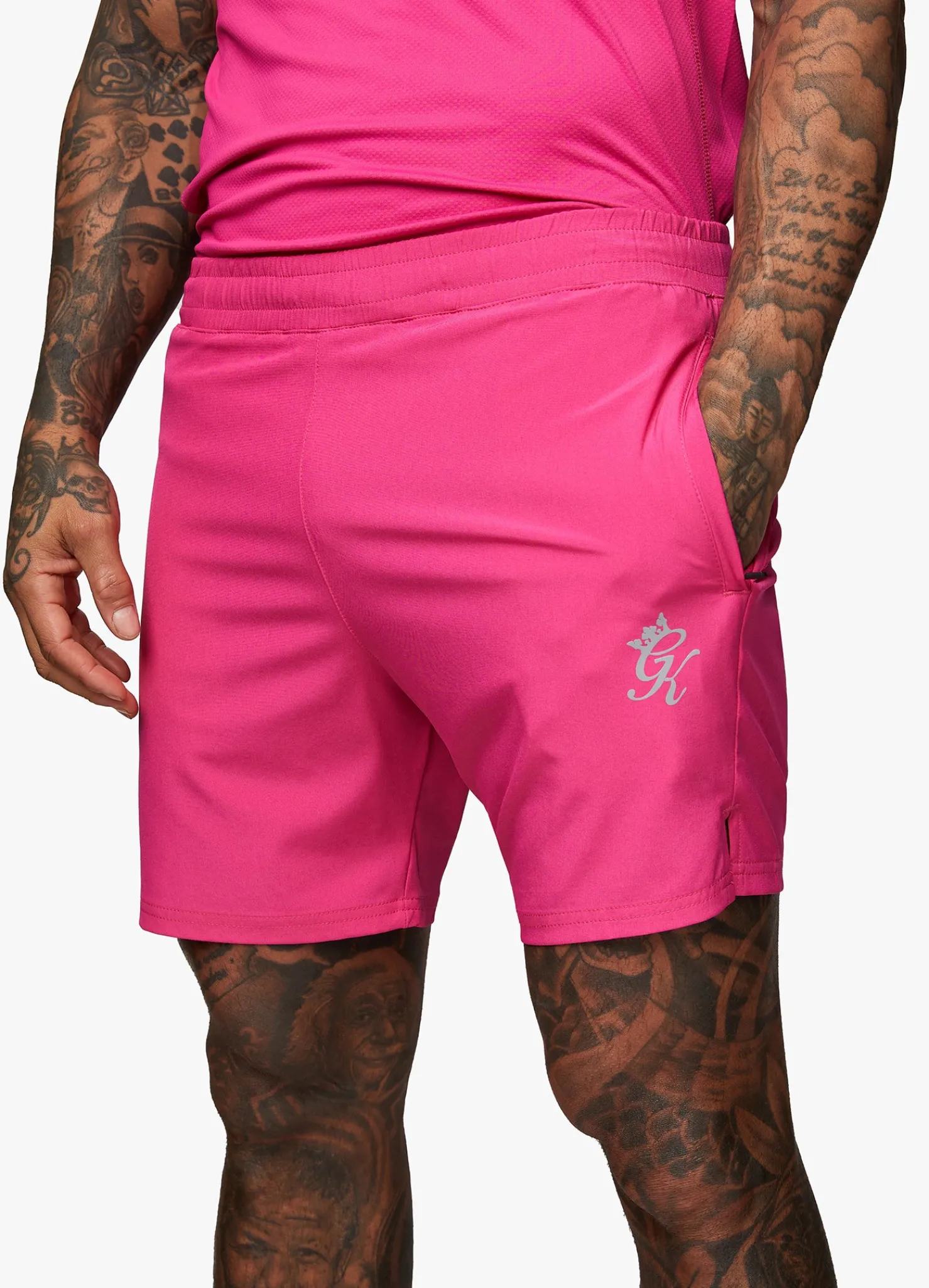 Gymwear<Gym King Energy 6" Short Magenta Pink