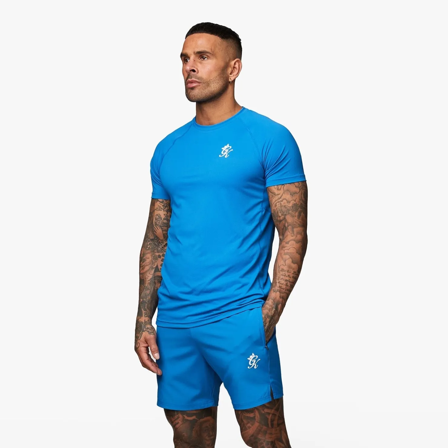 Gymwear<Gym King Energy Tee Celestial Blue