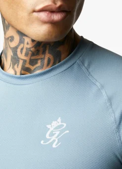 T-Shirts<Gym King Energy Tee Petrol Blue