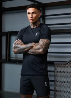Gymwear<Gym King Energy Tee Black