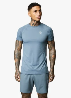 Gymwear<Gym King Energy Tee Petrol Blue