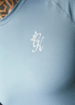 Gymwear<Gym King Energy Tee Petrol Blue
