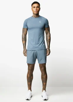 T-Shirts<Gym King Energy Tee Petrol Blue