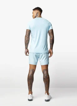 T-Shirts<Gym King Energy Tee Aqua Sky