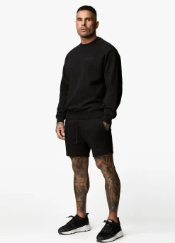 Sweatshirts & Hoodies<Gym King Est. Legacy Crew Black