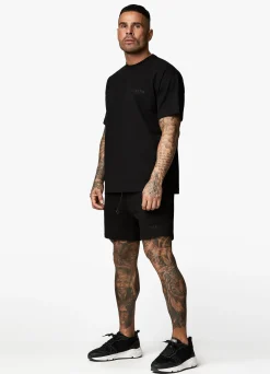 Twin Sets<Gym King Est. Legacy Short Black