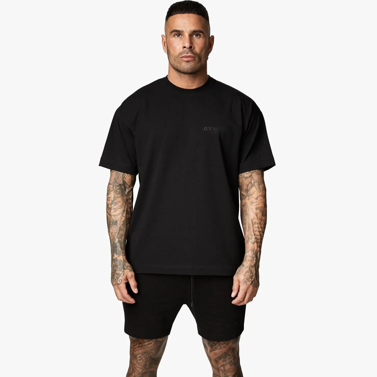 Twin Sets<Gym King Est. Legacy Tee Black