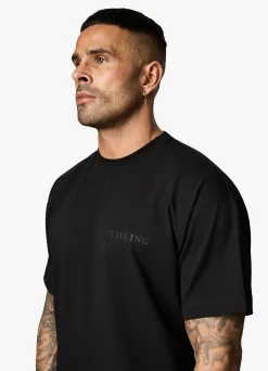Twin Sets<Gym King Est. Legacy Tee Black
