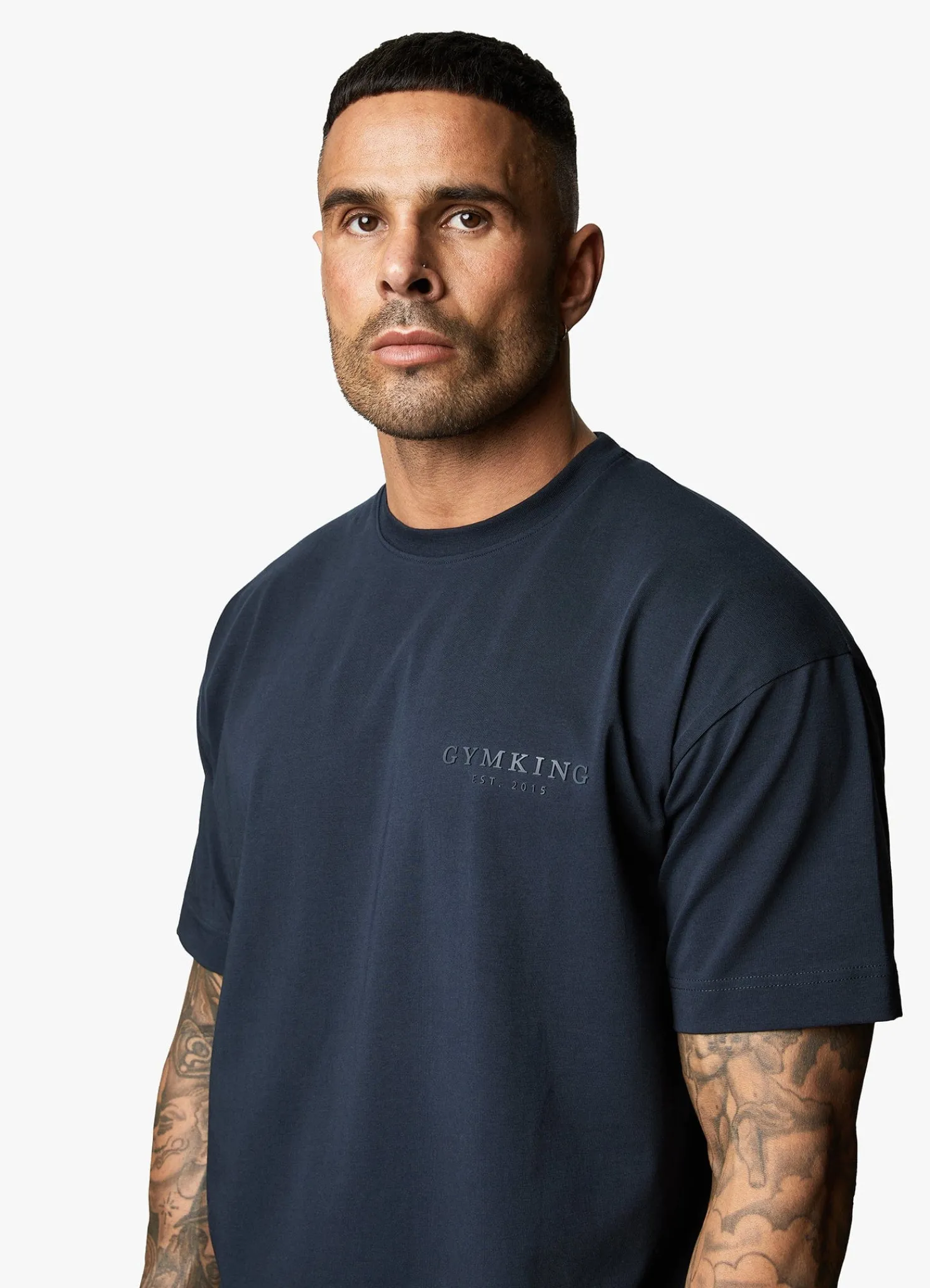 Twin Sets<Gym King Est. Legacy Tee Navy