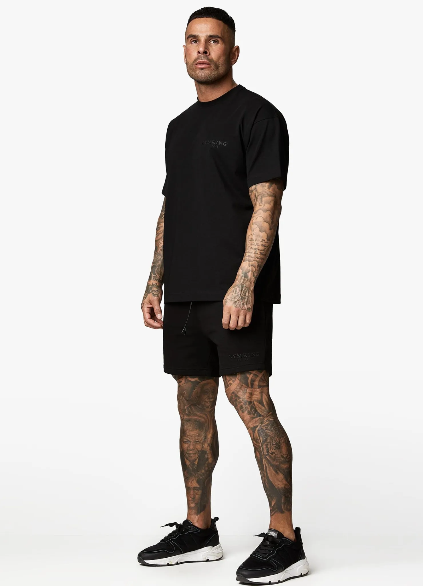 Twin Sets<Gym King Est. Legacy Tee Black