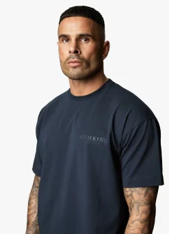 T-Shirts<Gym King Est. Legacy Tee Navy
